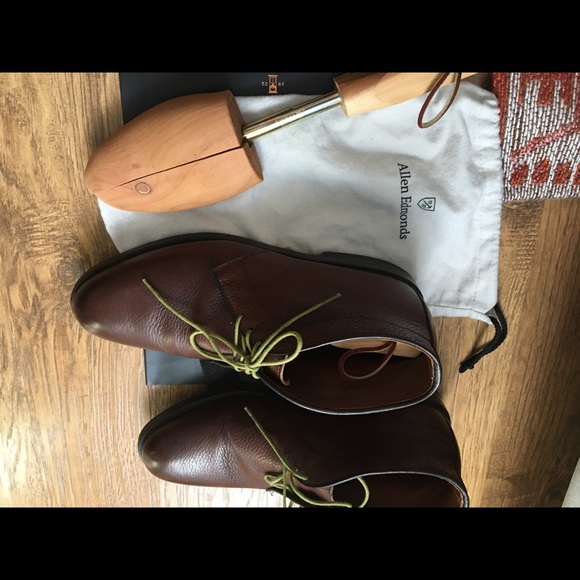 Allen Edmonds Malvern 10.5 D Brown chukka boots - Picture 5 of 8